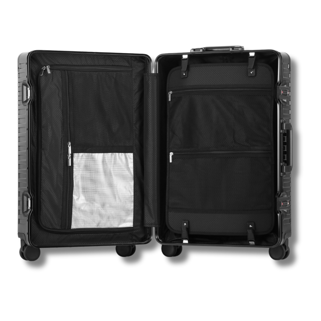 Black Carry on Luggage | Black Travel Bag | VOYLO SUITCASES